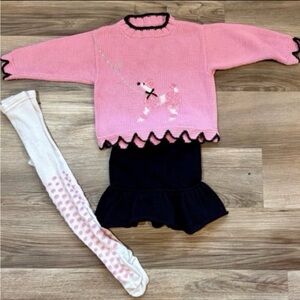 Girls Boutique Matching Outfit-size 3 years